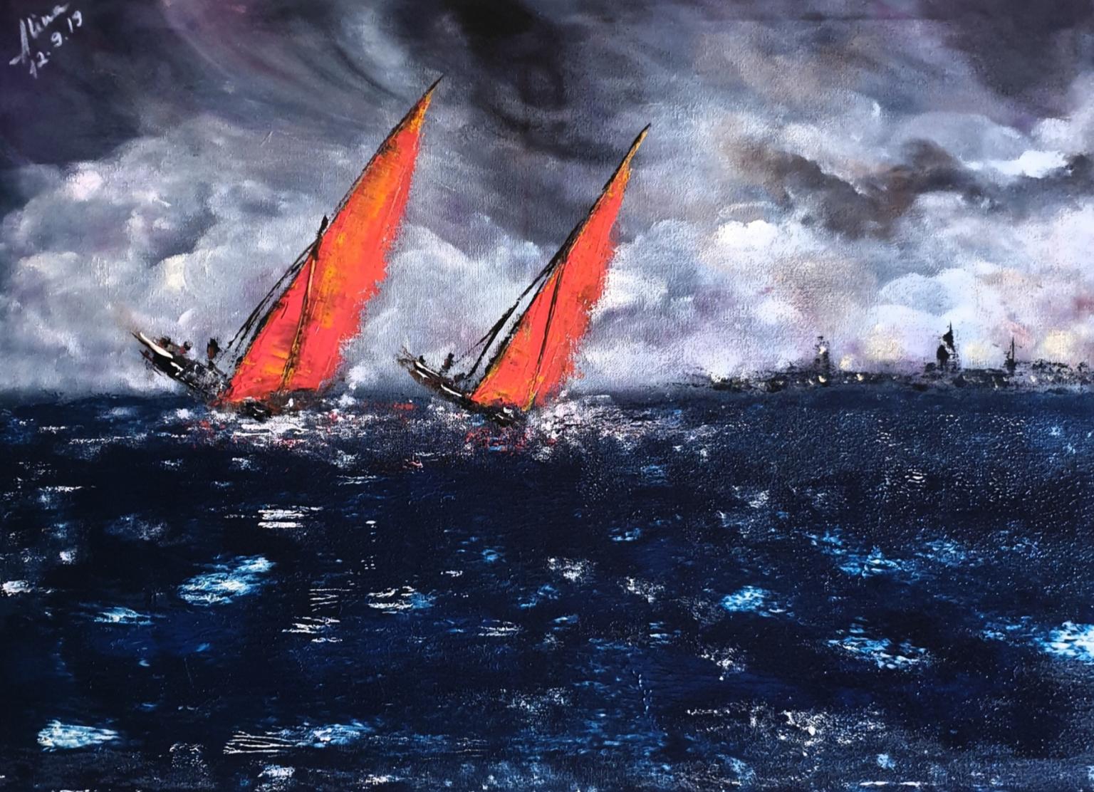 ArteDiAlina.com painting: easy could everybody, tough only some
